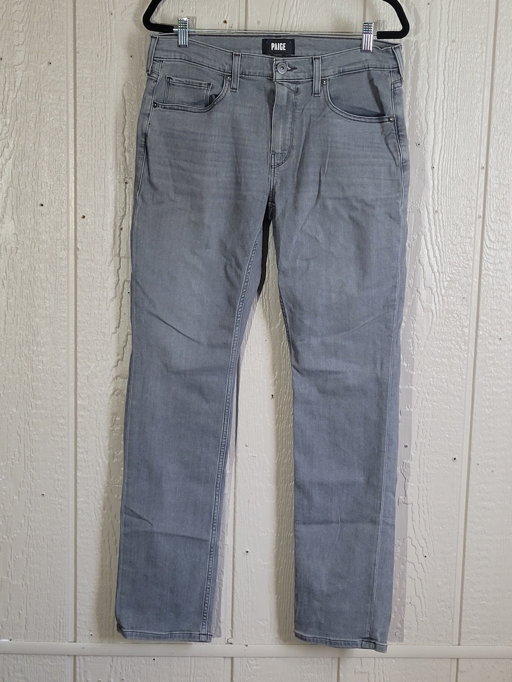 PAIGE Federal Straight Jeans